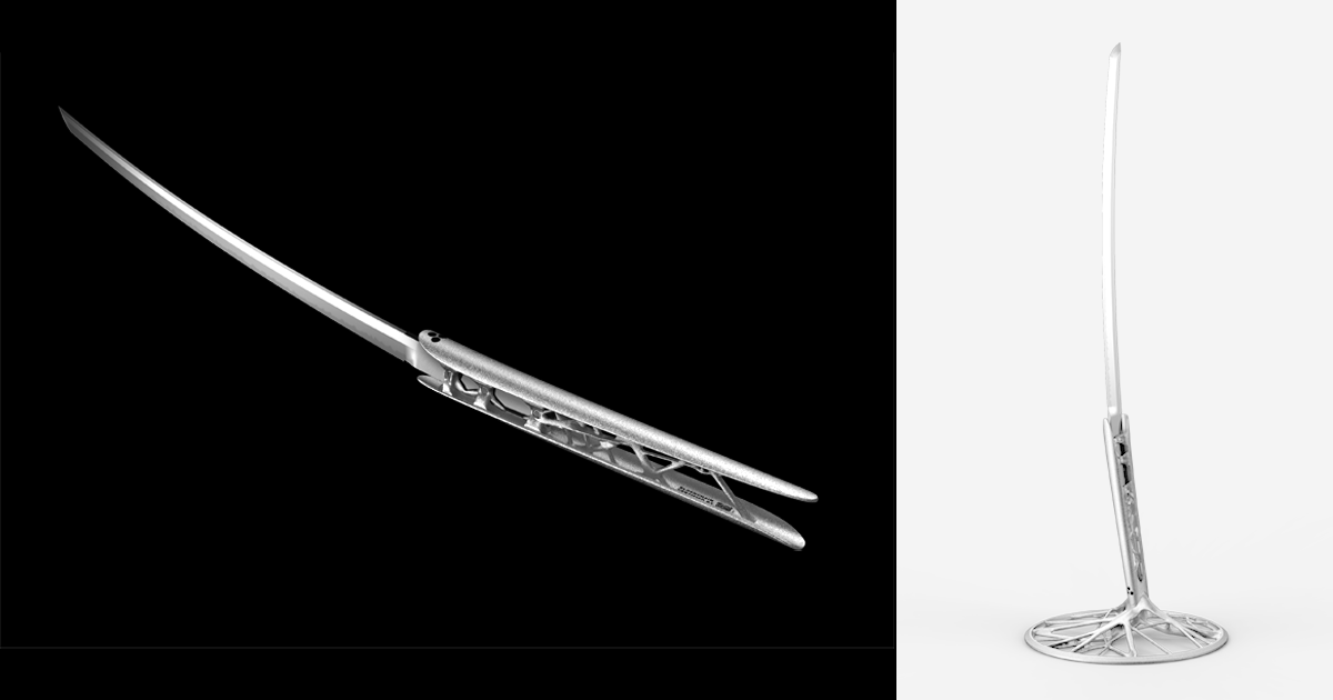 AIとWeb3、400年の技を継承する現代刀匠の技術と融合した日本刀「TACHI