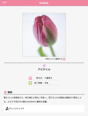 花の雑誌 花時間 から 春を告げる花チューリップの切り花 217品種を収録したアプリ チューリップ 図鑑by花時間 をリリース 株式会社kadokawaのプレスリリース