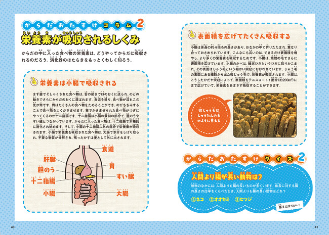 食と人体を楽しく学べる『からだおたすけ 食べ物事典 こんなときなに