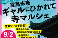 「成瀬あかりシリーズ」宮島未奈の最新小説！『ギャルにひかれて寺マルシェ』9/2発売決定＆予約開始！