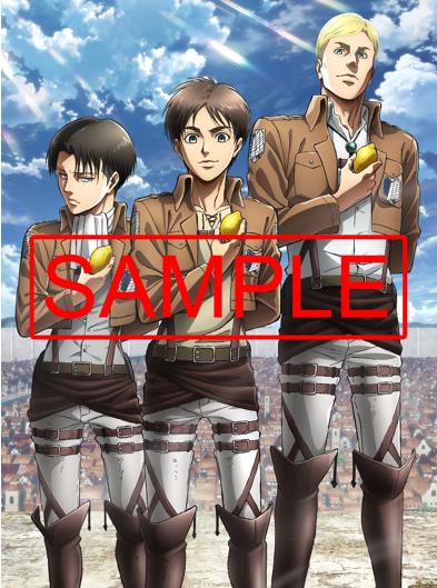 週刊ザテレビジョン アニメ 進撃の巨人 Season2 衝撃のコラボ エレン リヴァイ エルヴィン 描き下ろし レモン ピンナップ 株式会社kadokawaのプレスリリース