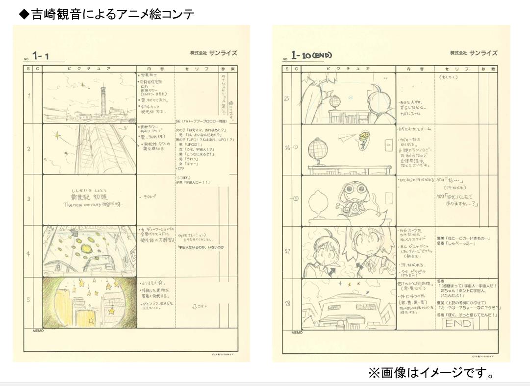 アニメ ケロロ の吉崎観音描き下ろし絵コンテ一部画像が解禁 この絵コンテが特典で追加となった ケロロ軍曹25 5巻 ケロロ アニメｄｖｄ同梱 が大好評につき 受注延長が決定 株式会社kadokawaのプレスリリース