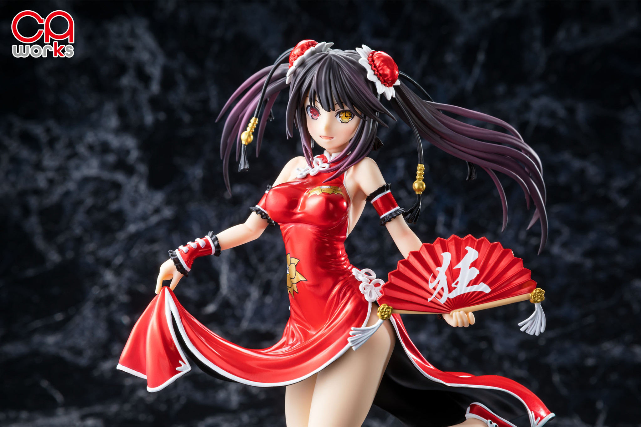 時崎狂三　リペイント　フィギュア デート・ア・ライブIII」より、海外限定仕様にリペイントされた「時崎