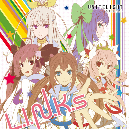 即発送可能】 アンジュ・ヴィエルジュ/PR/青/CD「L.I.N.K.s/ユナイト 