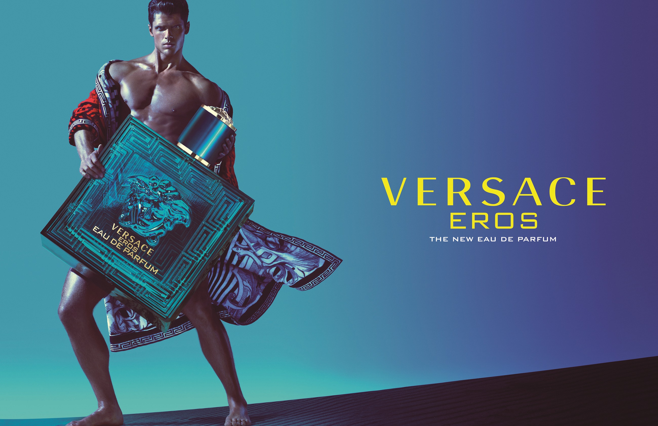ファッションデザイナー『ヴェルサーチ Versace』オランダでの回顧展ポスター