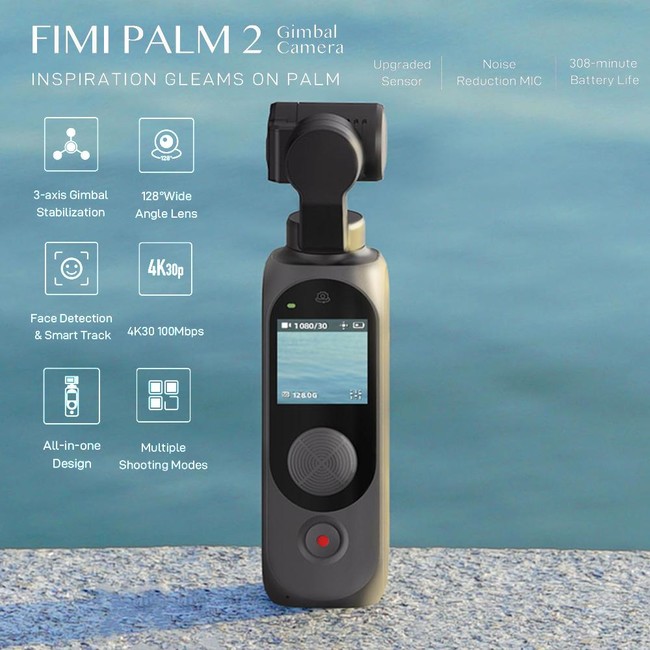 新発売】新型 FIMI PALM 2 小型ジンバルカメラ | イングレート