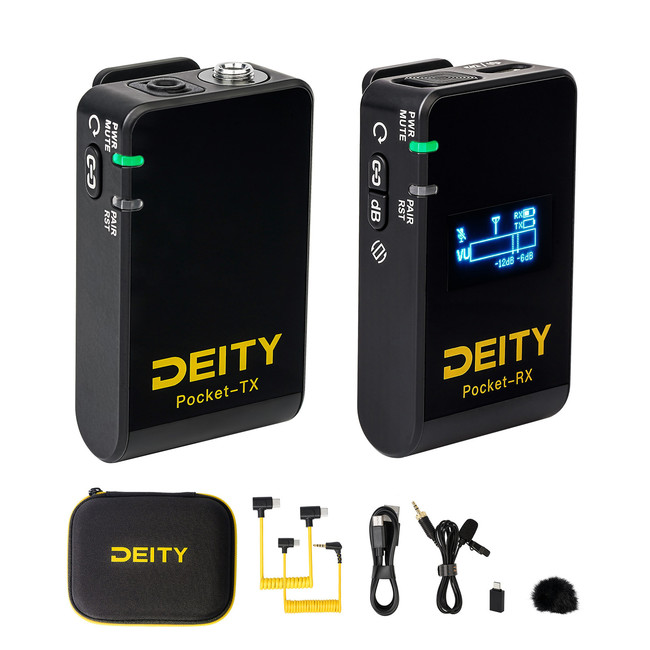新製品】Deity Pocket Wireless ワイヤレスマイクロフォン登場！撮影 ...
