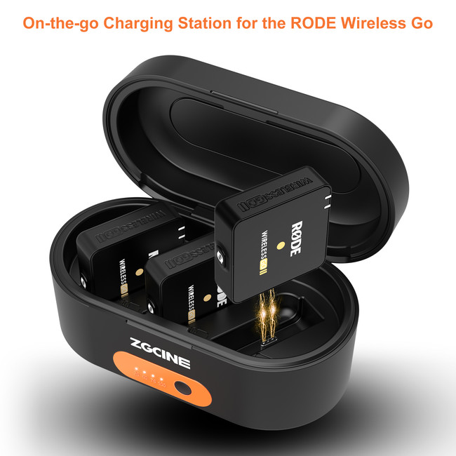 Rode Wireless GO/GO Ⅱマイク用充電ボックスが新登場！3台同時に充電