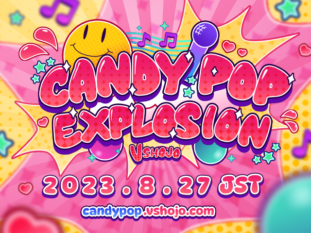 VTuber事務所「VShojo」初となる3Dライブコンサート「Candy Pop Explosion」が開催。｜VSHOJO INC.の ...