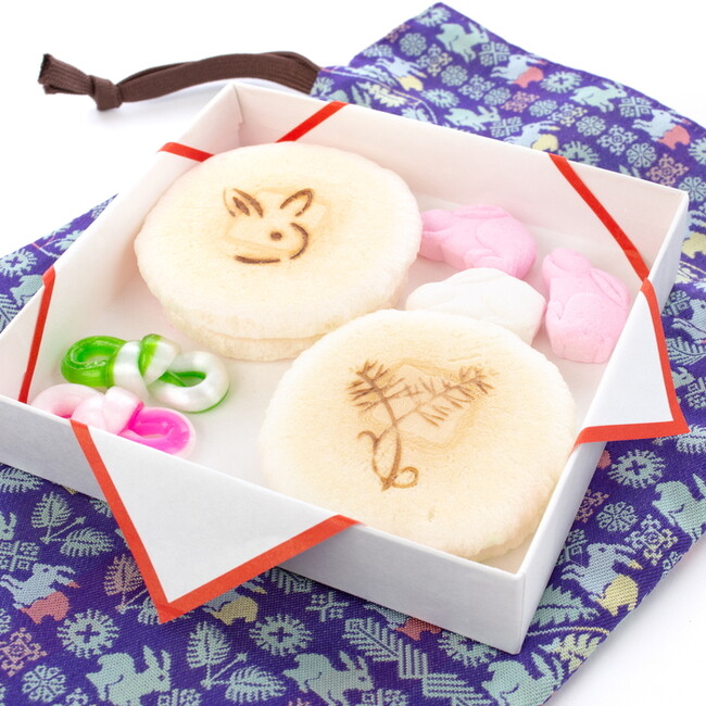 末富の人気干菓子がセットで封入