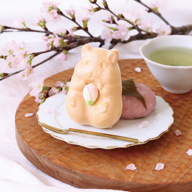 春限定！可愛すぎるお菓子「ハムスターモナカ」の桜餡バージョンが2月