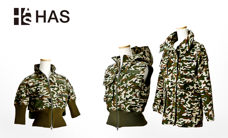 レディース サバゲー ミリタリー新ブランド ｈａｓ 新作発表 株式会社アウトアンドアバウトのプレスリリース