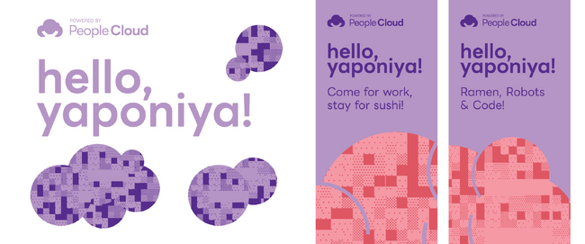 東欧の高度ITエンジニア向け日本移住プログラム「Hello, Yaponiya powered by People Cloud」 ブランドイメージ