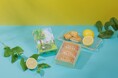 【万平ホテル】軽やかな色彩のパッケージに包まれた、爽やかなクッキーサンド「レモンバタークリームサンド」を発売