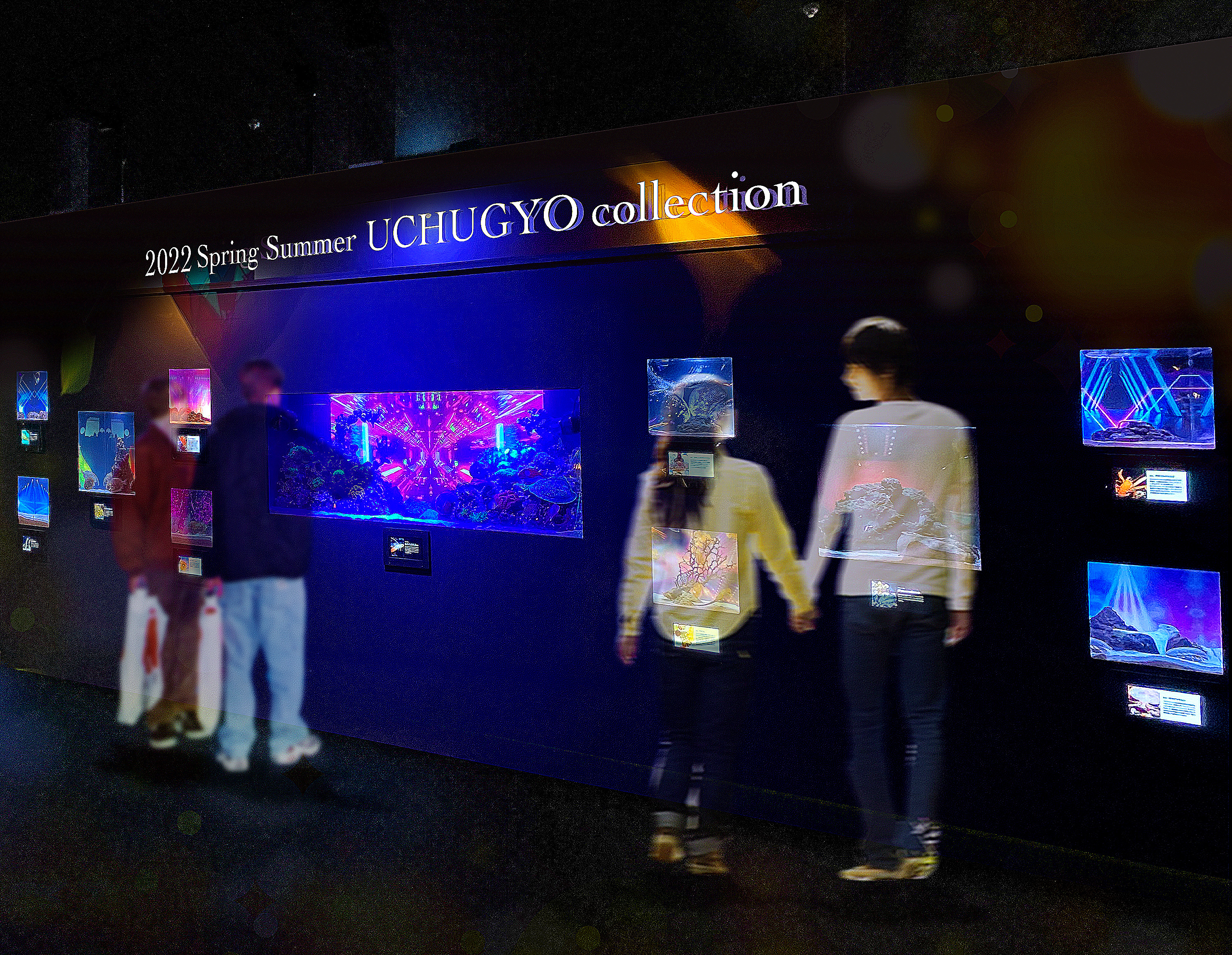 世界宇宙飛行の日 4 12 にアクアリウム宇宙旅行 Under Water Space に新エリア公開 宇宙魚のファッションショーをテーマにした水槽を11本増設し 生体数は100種類へとパワーアップ 株式会社uws Entertainmentのプレスリリース