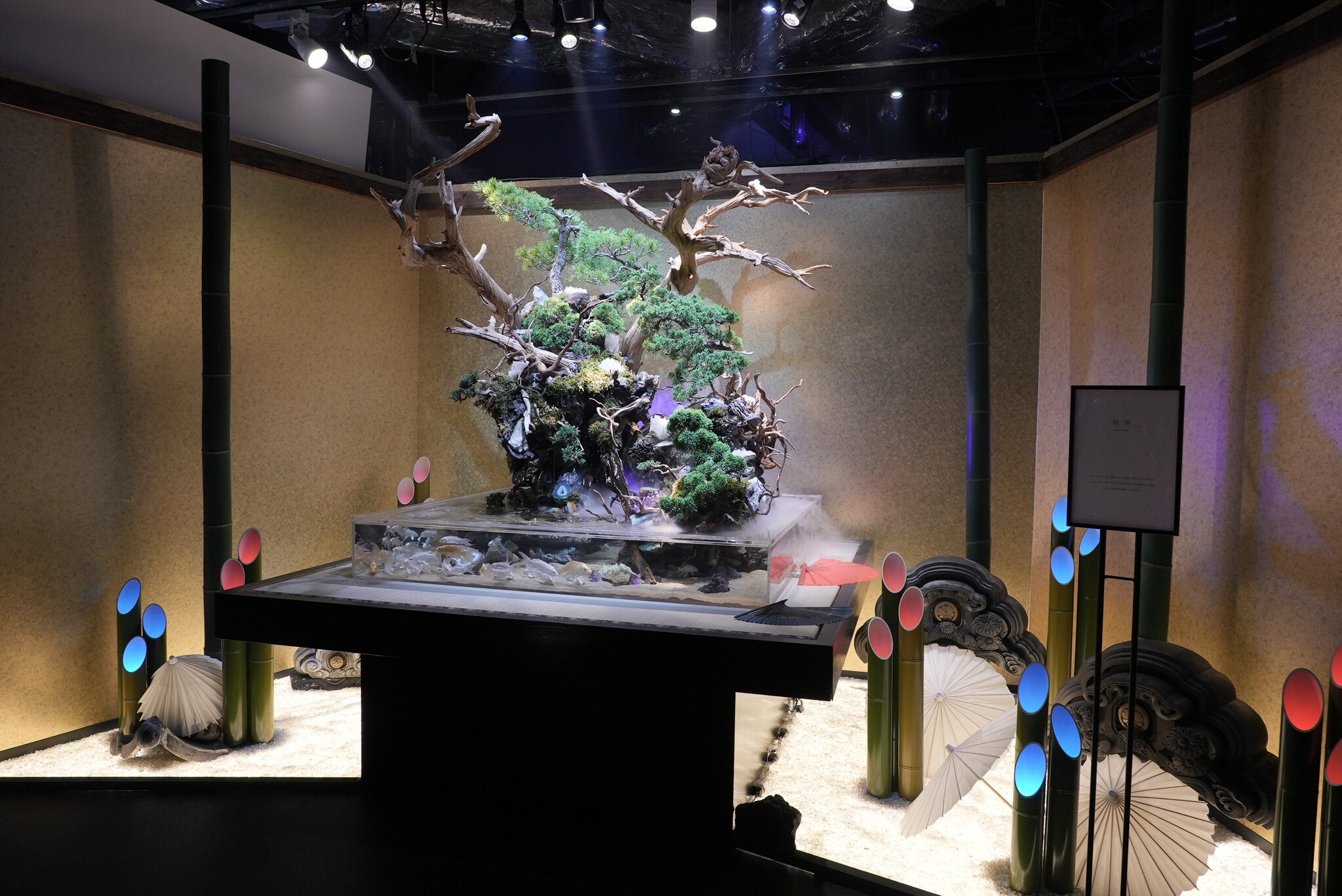 「日本の伝統・伝説×アクアリウム」のアート施設『UWS AQUARIUM GA☆KYO』 2022年7月13日のオープンから一ヶ月で来場者数1