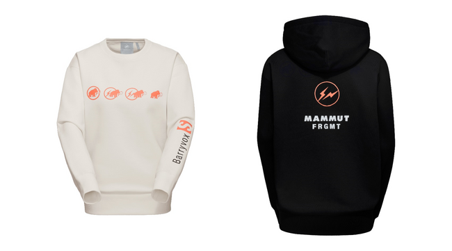 fragment×MAMMUT」のコラボレーション！Barryvox S FRGMT Editionを