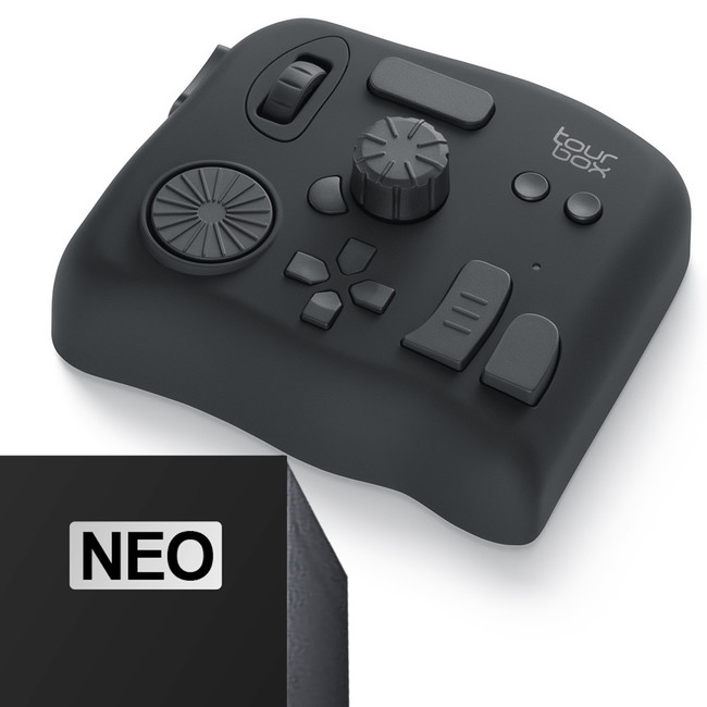 Ascii Jp 最新モデル登場 クリエイター向け 究極の左手デバイスtourboxが 21年3月 Tourbox Neo として さらに進化