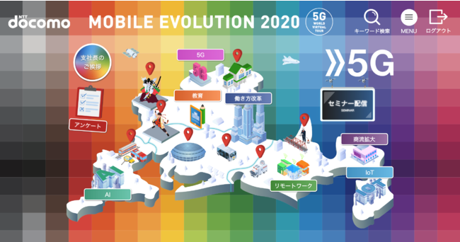 MOBILE EVOLUTION2020のイメージ
