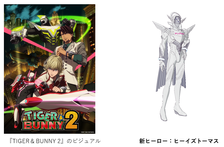 22年4月待望の新シリーズスタート Tiger Bunny 2 キャラクター プレイスメントを実施 パーソルテンプスタッフ株式会社のプレスリリース