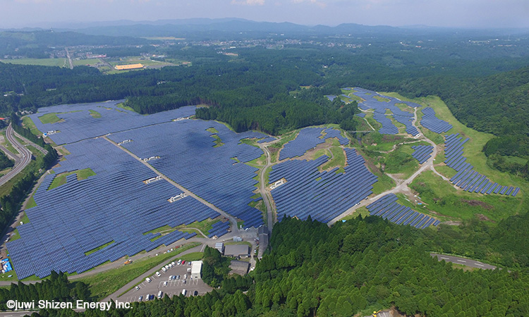 自然電力グループが開発 Epcを手掛けたmwのメガソーラー 鹿児島県霧島市太陽光発電所 完工のお知らせ 自然電力株式会社のプレスリリース