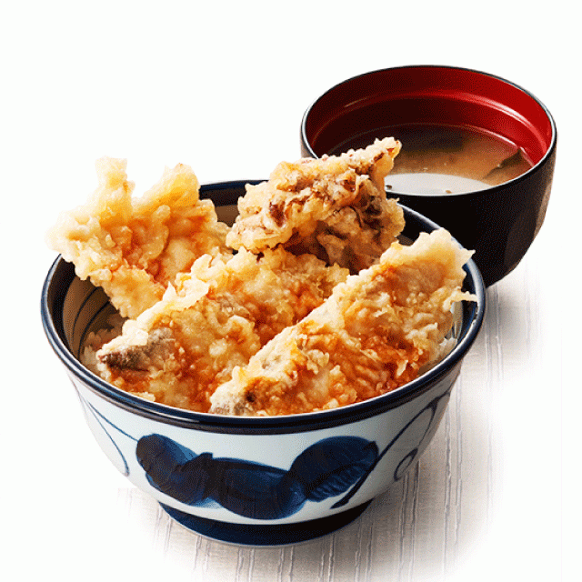 『関ぶりと鶏の天丼』　イメージ （販売期間8月10日～9月中旬）