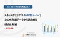 【調査レポート】健康経営の取組による多面的な効果が明らかに ～約53万人のストレスチェックデータ分析から見えた、健康リスクの低下と生産性向上～
