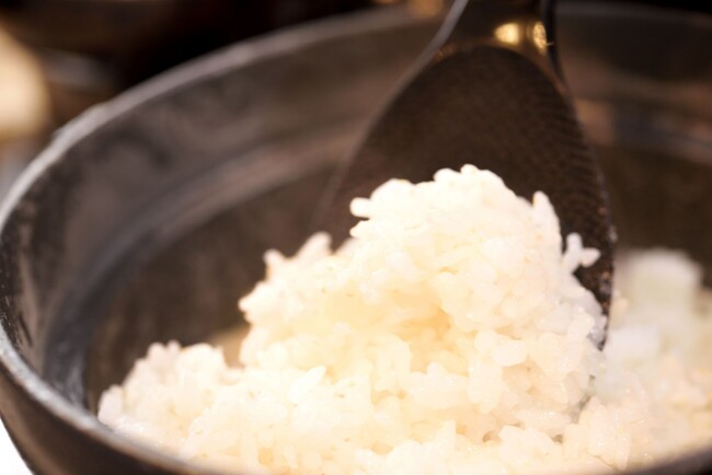 炊きたて「釜炊きごはん」 炊きたて「釜炊きごはん」