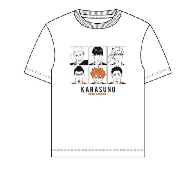 株式会社リアライズ ハイキュー より烏野tシャツ ヒナガラスtシャツが新発売 １２月２５日より予約販売開始 雑記帳