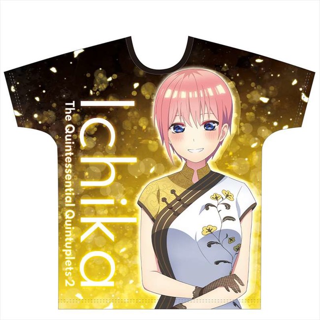 アニメ 漫画専門ecサイトであるanimo アニモ にて 五等分の花嫁 フルグラフィックtシャツが新発売 ７月２７日より予約販売開始 株式会社 リアライズのプレスリリース