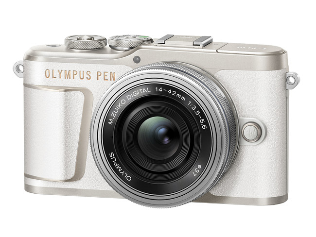 「OLYMPUS PEN E-PL10  14-42mm EZレンズキット」（ホワイト）