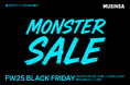 MUSINSAで最大95%OFFの「モンスターセール」を11月16日より開催！
