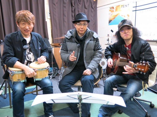 大槻ケンヂの日本のほほん化計画 2月のゲストミュージシャンはロックバンド ユニコーンのメンバー川西 テッシ Ebiで結成したバンド 電大 Bs12 トゥエルビのプレスリリース