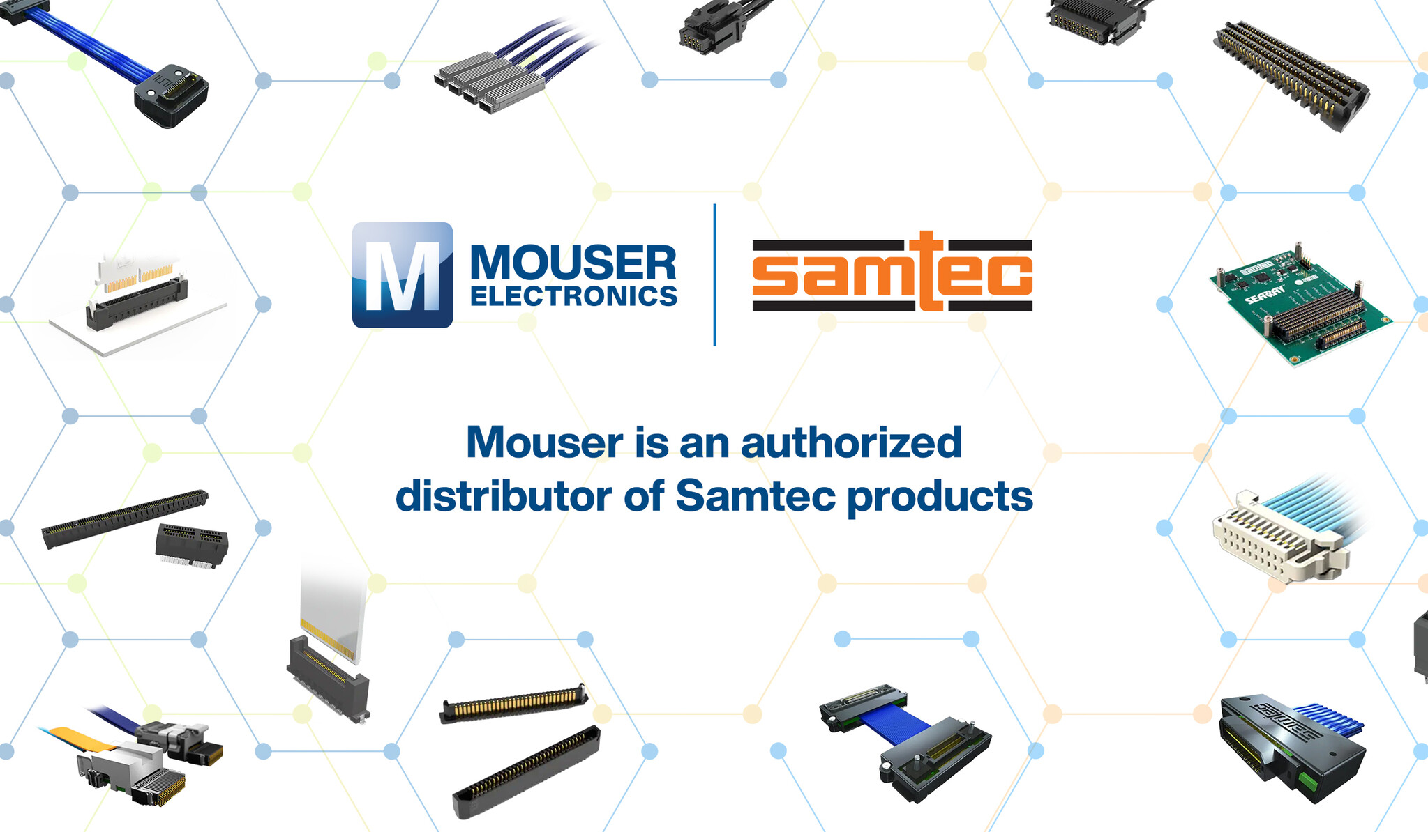 マウザー、最新製品を含む幅広いSamtec製品の提供を開始｜Mouser Electronics, Inc.のプレスリリース