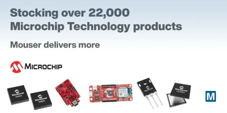 マウザー Microchip Technologyの最新製品を含む幅広い製品の取り扱いを開始 Mouser Electronics Inc の プレスリリース