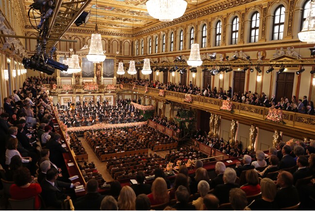 楽友協会ホール(C)Vienna Philharmonic _ Dieter Nagl