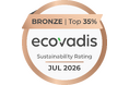 キミカ、EcoVadis社のサステナビリティ評価で「ブロンズメダル」を獲得