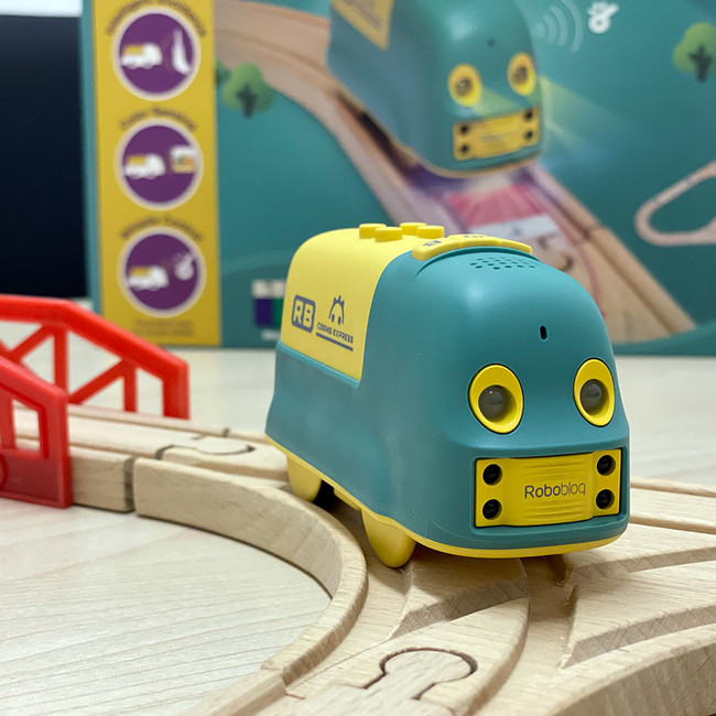 幼児向け電車型学習ロボット Qレール 販売開始 合同会社robobloq Japanのプレスリリース