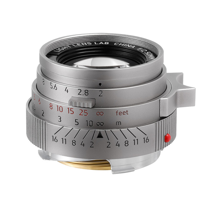 世界限定200本】LIGHT LENS LAB M 50mm f/2 ブラスゴールドとチタン