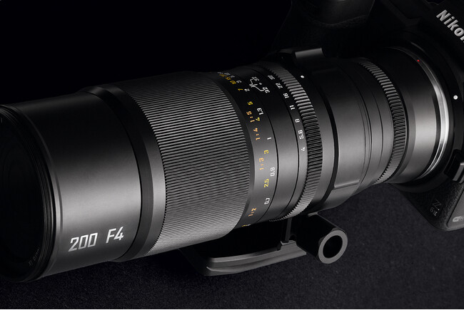 APO設計の望遠マクロレンズ「中一光学 APO 200mm F4 MACRO 1X」発売