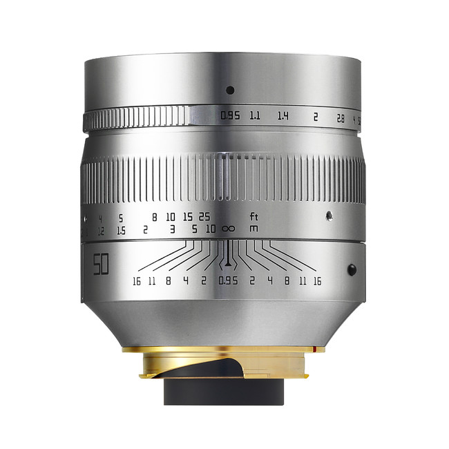 TTArtisan 50mm f0.95 ASPH “Stainless Silver Limited Edition”（ライカMマウント）