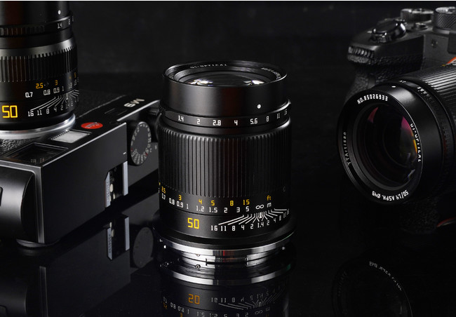 銘匠光学 TTArtisan 50mm f/1.4 ASPH ミラーレスカメラ用 発売｜株式