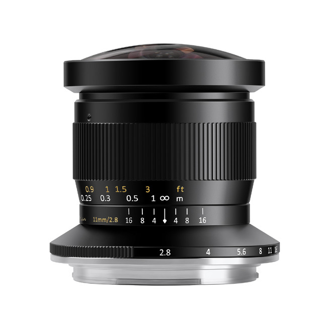 銘匠光学 TTArtisan 11mm f/2.8 Fisheye 富士フイルムＧマウント 発売