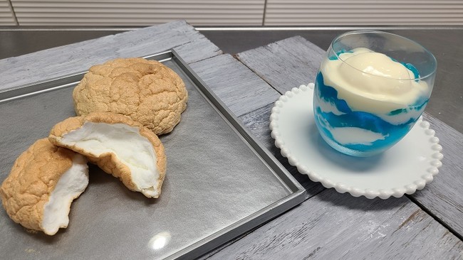 青空ゼリー＆雲パン