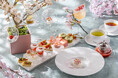 いちごと桜アフタヌーンティー “春彩”​　春を彩る、桜あんミルフィーユや抹茶フィナンシェなど​　あまおうのプレミアムソース仕立ての大人なホテルスイーツも登場​