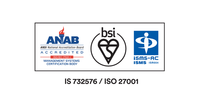 ISO27001認証を取得