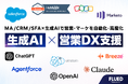 BtoBマーケ・営業DX支援の㈱FLUED、MA / CRM / SFA × 生成AIによる「生成AI × 営業DX支援サービス」を提供開始