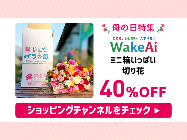 食品ロス削減、SDGs実現を目指すWakeAi、SmartNewsの「母の日特集」に参加