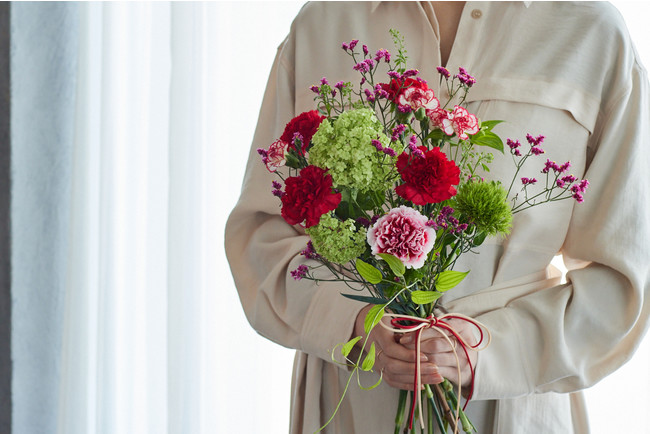 青山フラワーマーケット 22年母の日のテーマは ありがとうを ありがとう 感謝の気持ちはカーネーションに乗せて 産経ニュース