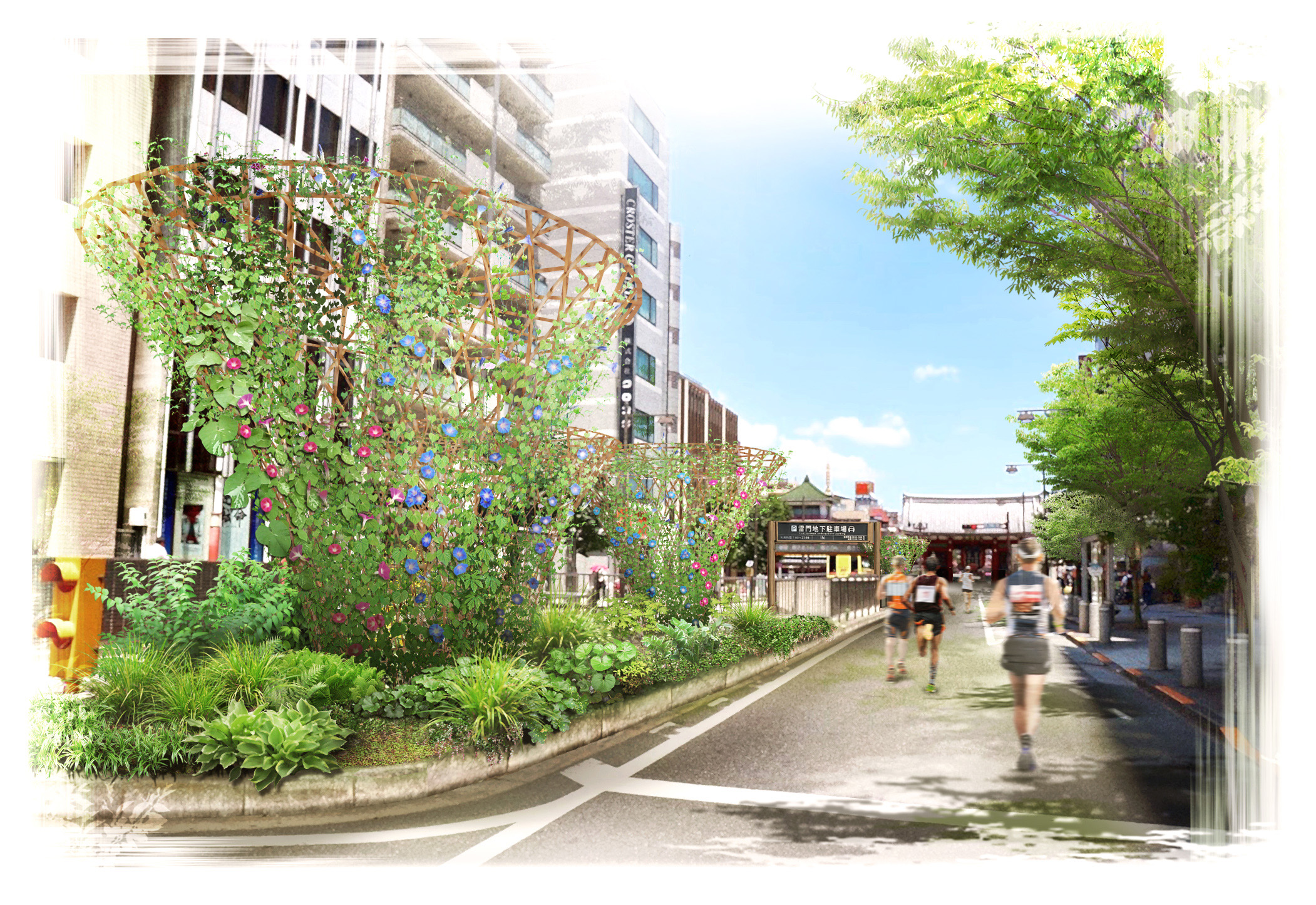 空間デザインブランドparkERs（パーカーズ）東京2020大会のマラソンコースをデザイン。マラソングランドチャンピオンシップでお披露目されます